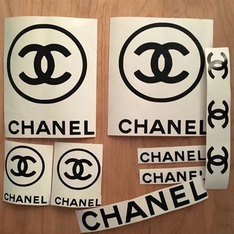 stickers coco chanel|Chanel labels and stickers.